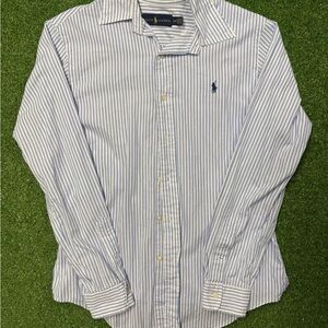 Ralph Lauren Blue Striped Men's Shirt